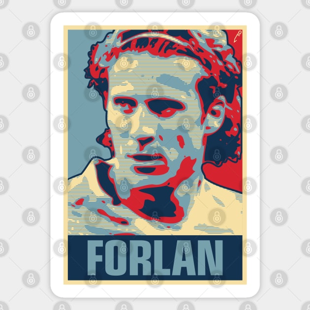 Forlan Sticker by DAFTFISH